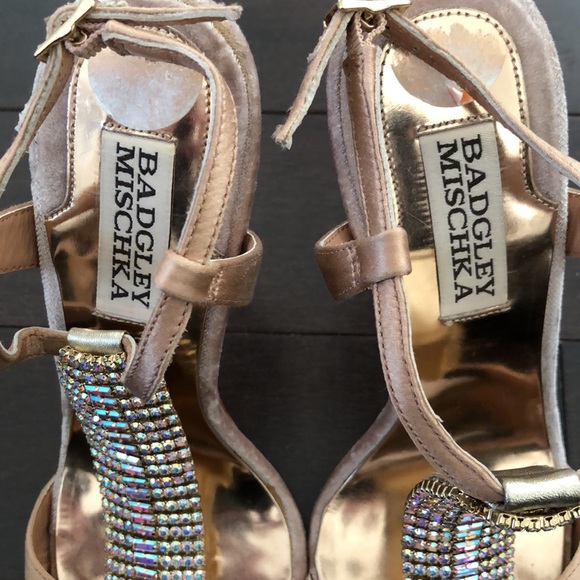 Badgley Mischka Evening Heels - Picture 7 of 10